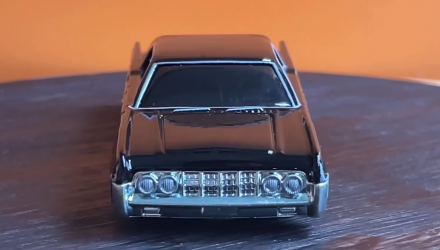 Машинка Premium Hot Wheels The Matrix '64 Lincoln Continental Rep. Entertainment 1:64 HCP06 Black - Retromagaz, image 5