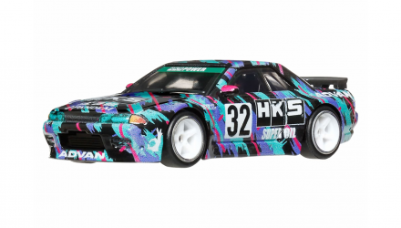 Машинка Premium Hot Wheels Nissan Skyline GT-R (R32) Pandem Modern Classics 1:64 JHW41 Black - Retromagaz, image 1