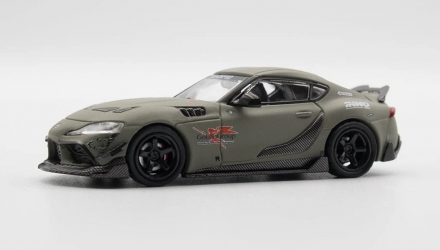 Машинка Premium INNO64 Toyota Supra A90 Darwin Pro 1:64 IN64-A90DP-MATGR Green - Retromagaz, image 1