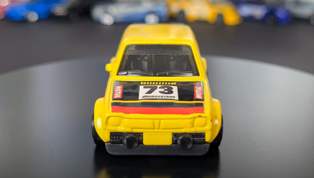 Машинка Базова Hot Wheels '73 Honda Civic Custom Compact Kings 1:64 HTC19 Yellow - Retromagaz, image 5