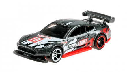 Машинка Базовая Hot Wheels Formula Drift Custom '18 Ford Mustang GT Drift 1:64 GTB25 Black - Retromagaz, image 2