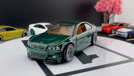 Машинка Premium Hot Wheels BMW M3 Power Trip 1:64 JKF30 Green - Retromagaz, image 1