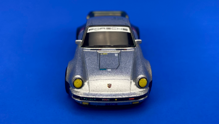 Машинка Premium Hot Wheels Cyberpunk 2077 Porsche 911 Turbo (930) Rep. Entertainment 1:64 HCP04 Grey - Retromagaz, image 5