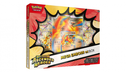 Картки Колекційна Гра Pokemon Mega Evolution - Ascended Heroes Mega Emboar EX Box - Retromagaz, image 1
