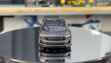 Машинка Premium MINI GT Ford Mustang Dark Horse 2024 1:64 MGT00957 Grey - Retromagaz, image 4