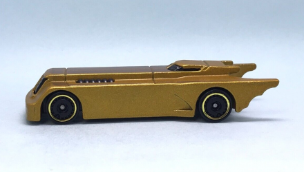 Машинка Базовая Hot Wheels Batman: The Animated Series Batmobile Batman 1:64 HKJ76 Gold - Retromagaz, image 4