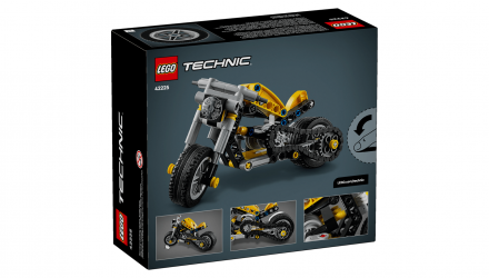 Конструктор Lego Желтый Мотоцикл Technic 42225 Новый - Retromagaz, image 5