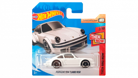 Машинка Базовая Hot Wheels Porsche 934 Turbo RSR Then and Now 1:64 FJX89 White - Retromagaz, image 1