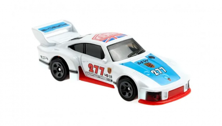 Машинка Базовая Hot Wheels Magnus Walker Urban Outlaw Porsche 935 Race Day 1:64 GTB65 White - Retromagaz, image 4