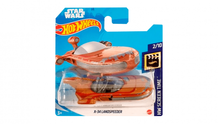 Набір Набір Lego Star Wars Obi-Wan Kenobi’s Jedi Starfighter 75333 Новий + Машинка Базова Hot Wheels X-34 Landspeeder Red - Retromagaz, image 2