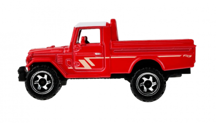Тематическая Машинка Hot Wheels Toyota Land Cruiser Toyota 1:64 JCB73 Red - Retromagaz, image 4
