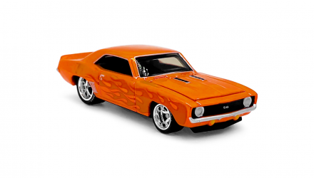 Машинка Premium Hot Wheels '69 Chevrolet Camaro SS Red Line Club RLC 1:64 HGK83 Orange - Retromagaz, image 5