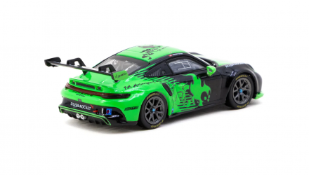 Машинка Premium Tarmac Works Porsche Porsche 911 GT3 Cup (992) Fire Monkey Motorsport 1:64 T64-093-FMM Green - Retromagaz, image 2