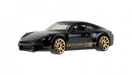 Машинка Базова Hot Wheels Porsche Porsche 911 Carrera T Factory Fresh 1:64 JJK80 Black - Retromagaz, image 1