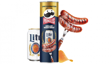 Чипси Pringles USA Grilled Beer Brat Пивна Ковбаса 158g - Retromagaz, image 3