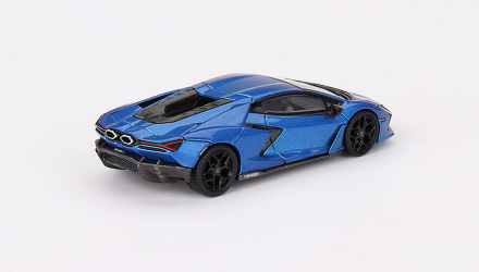 Машинка Premium MINI GT Lamborghini Revuelto 1:64 MGT00748 Blue - Retromagaz, image 2