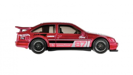 Машинка Базова Hot Wheels '87 Ford Sierra Cosworth Super Treasure Hunt STH HW Euro 1:64 JJM19 Pink - Retromagaz, image 3