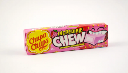 Конфеты Жевательные Chupa Chups Incredible Chew Strawberry 45g - Retromagaz, image 1