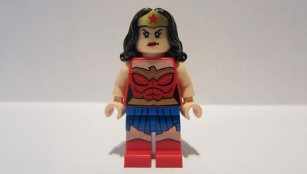 Фигурка Lego DC Wonder Woman Gold Tiara Blue Skirt Super Heroes sh0456 Б/У - Retromagaz, image 4