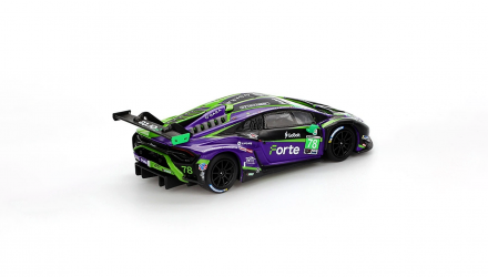 Машинка Premium MINI GT Lamborghini Huracán GT3 EVO2 #78 Forte Racing 2024 IMSA Daytona 24 Hrs 1:64 MGT01062 White - Retromagaz, image 2