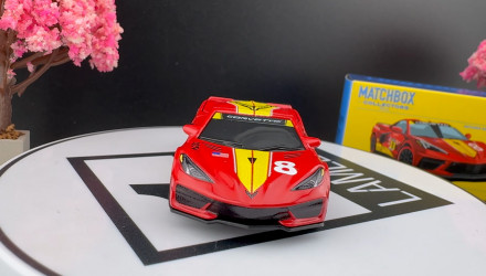 Машинка Premium Matchbox 2020 Chevy Corvette Collectors 1:64 JMX02 Red - Retromagaz, image 4