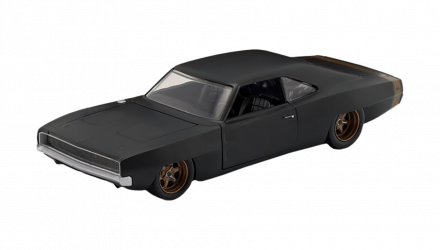 Машинка Jada 1968 Dodge Charger Hellacious 9 Fast & Furious 1:24 Black - Retromagaz, image 1