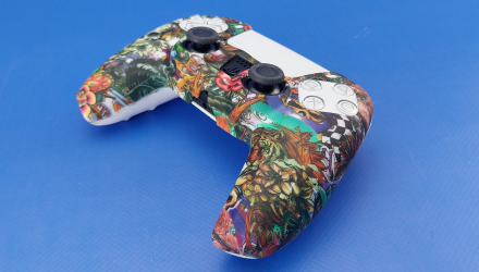 Чехол Силиконовый RMC PlayStation 5 Tatto Art Green Новый - Retromagaz, image 2