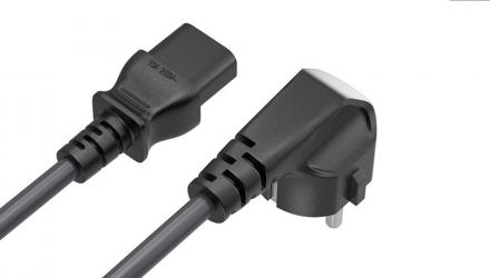 Кабель Colorway Питания 3 pin EU CEE7/7-C13 Black 1.8m Новий - Retromagaz, image 1