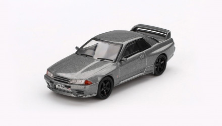 Машинка Premium MINI GT Nissan Skyline GT-R (NISMO BNR32 CRS Version) 1:64 MGT01024 Grey - Retromagaz, image 1