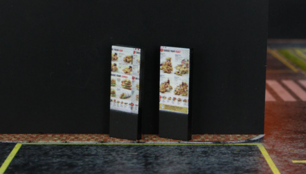 Диорама G-Fans KFC Fast Food Building 1:64 710014 Black - Retromagaz, image 4