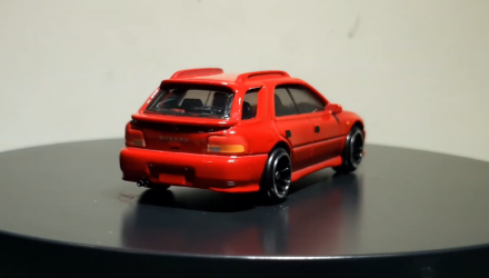 Тематическая Машинка Hot Wheels 1999 Subaru Impreza Fast & Furious 1:64 JKX10 Red - Retromagaz, image 2