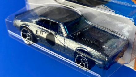 Машинка Базовая Hot Wheels Custom '67 Pontiac Firebird Muscle Mania 1:64 DTW82 Silver - Retromagaz, image 4