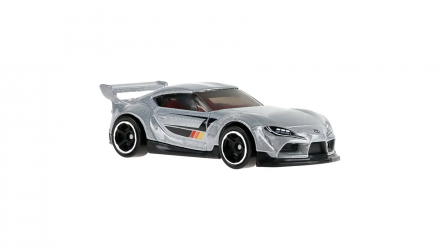 Машинка Базовая Hot Wheels '20 Toyota GR Supra Then and Now 1:64 JJK04 Grey - Retromagaz, image 1