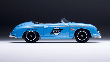 Машинка Premium Hot Wheels Porsche 356 Speedster Forza Rep. Entertainment 1:64 DWJ96 Blue - Retromagaz, image 3