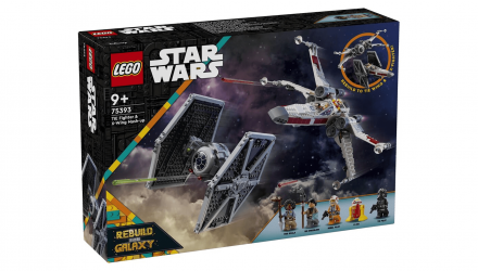 Конструктор Lego Истребитель TIE и корабль X-wing Star Wars 75393 Новый - Retromagaz, image 5