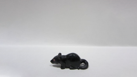 Фигурка Lego Земля Rat Mouse with Red Eyes Animals 36756pb03 6483317 Black Б/У - Retromagaz, image 3