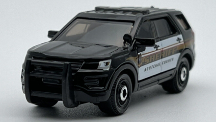 Машинка Большой Город Matchbox 2016 Ford Interceptor Utility Highway 1:64 HLD15 Black - Retromagaz, image 2