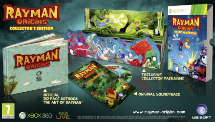 Гра Microsoft Xbox 360 Rayman Origins Collector's Edition Англійська Версія DVD 2шт Новий - Retromagaz, image 2