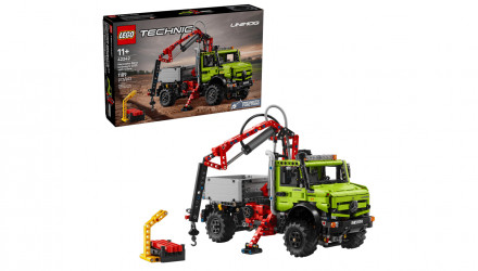 Конструктор Lego Mercedes-Benz Unimog U 5023 with Crane Technic 42242 Новый - Retromagaz, image 1
