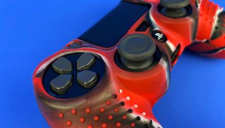 Чехол Силиконовый RMC PlayStation 4 Red Black Новый - Retromagaz, image 6