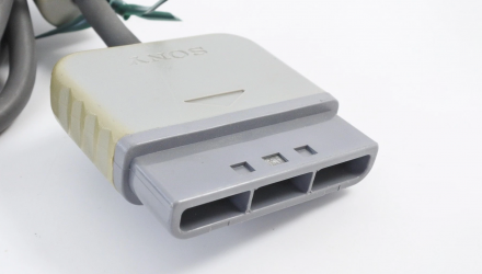 Геймпад Дротовий Sony PlayStation 1 SCPH-1200 DualShock Сірий Штекер White 2m Б/У - Retromagaz, image 4
