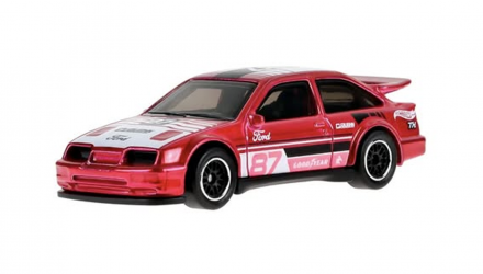 Машинка Базова Hot Wheels '87 Ford Sierra Cosworth Super Treasure Hunt STH HW Euro 1:64 JJM19 Pink - Retromagaz, image 1