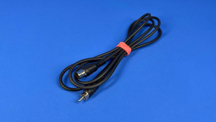 Кабель RMC Famicom Dendy Sega Master System 2 Atari 2600 PC Engine RF - RF Black 1m Новый - Retromagaz, image 1