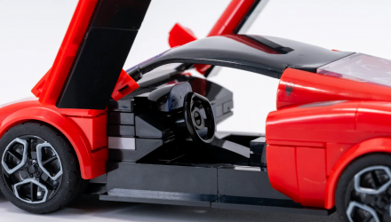 Конструктор Hot Wheels Brick Shop Speed Maserati MC20 250 деталей JFR90 Red - Retromagaz, image 4