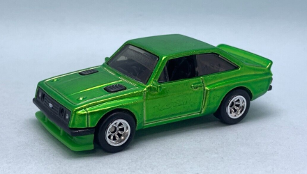 Машинка Базова Hot Wheels Ford Escort RS2000 Super Treasure Hunt STH Factory Fresh 1:64 HTF30 Green - Retromagaz, image 2