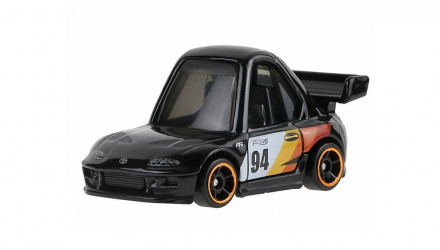 Машинка Базова Hot Wheels ’94 Toyota Supra Super Treasure Hunt STH Tooned 1:64 JJM25 Black - Retromagaz, image 1