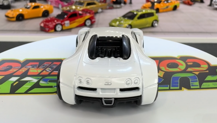 Тематическая Машинка Hot Wheels Bugatti Veyron Fast & Furious 1:64 JBY43 White - Retromagaz, image 5