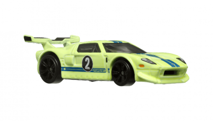 Тематична Машинка Hot Wheels Ford GT Neon Speeders 1:64 HLH72/HRW77 Yellow - Retromagaz, image 4