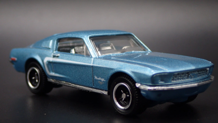 Машинка Велике Місто Matchbox 1968 Ford Mustang Fastback Showroom 1:64 JHN47 Blue - Retromagaz, image 1