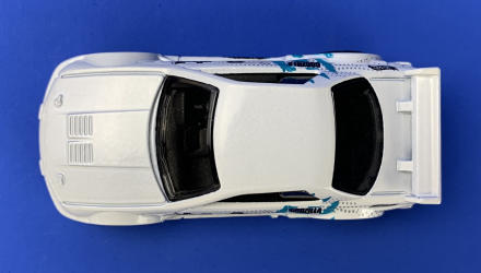 Машинка Базова Hot Wheels Godzilla Nissan Skyline GT-R (R32) J-Imports 1:64 HKJ13 White - Retromagaz, image 7